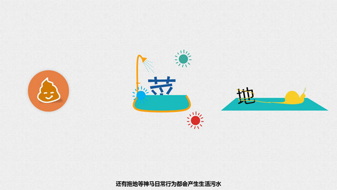 获奖PPT作品:污水去哪儿了_第4页PPT效果图