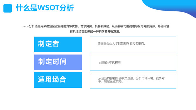 SWOT分析培训课件PPT模板_第3页PPT效果图