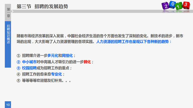 员工招聘实务PPT培训课件_第8页PPT效果图