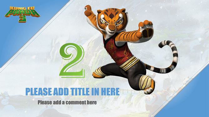 精美《功夫熊猫3》PPT作品_第7页PPT效果图