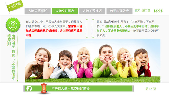 人际关系宝典PPT培训课件_第14页PPT效果图