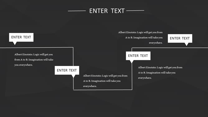 黑色背景极简线条PPT模板_第13页PPT效果图