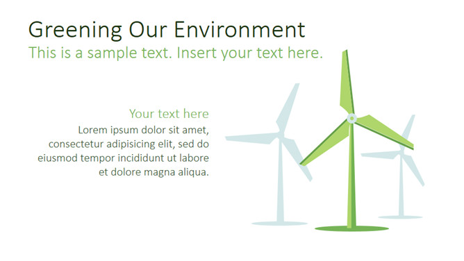 绿色地球保护环境PPT模板_第1页PPT效果图