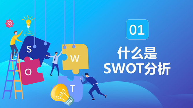 SWOT分析培训课件PPT模板_第2页PPT效果图