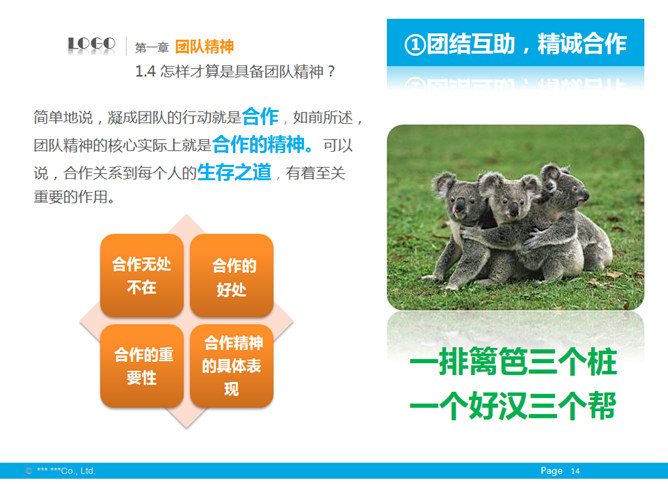 团队精神及忠诚度培训PPT模板_第13页PPT效果图