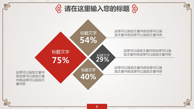 传统文化孔子国学培训PPT模板_第7页PPT效果图