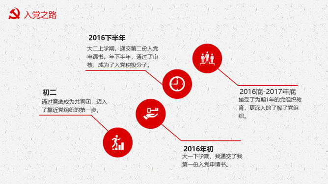 积极分子入党申请报告PPT模板_第11页PPT效果图