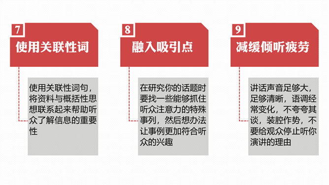 《当众讲话的艺术》读书笔记PPT_第6页PPT效果图