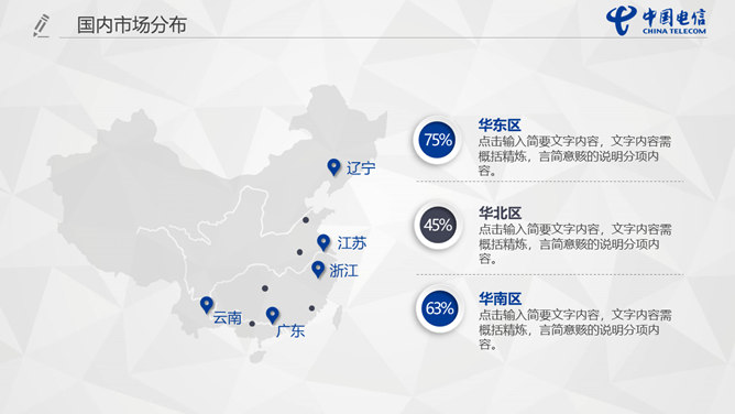 中国电信员工专用PPT模板_第5页PPT效果图