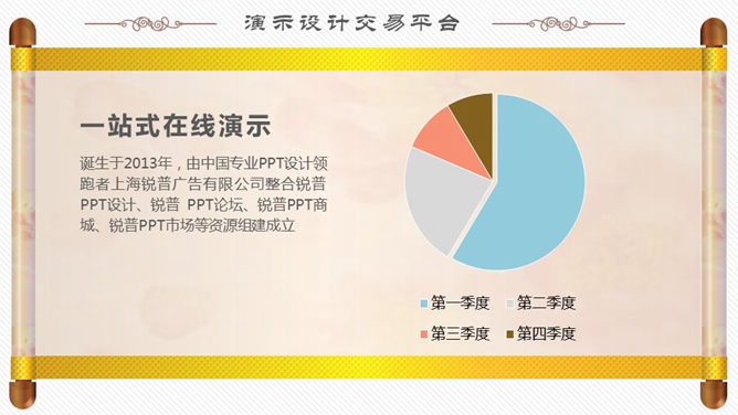 花韵古典风格PPT模板下载_第10页PPT效果图