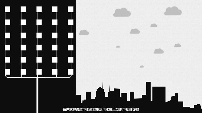 获奖PPT作品:污水去哪儿了_第8页PPT效果图