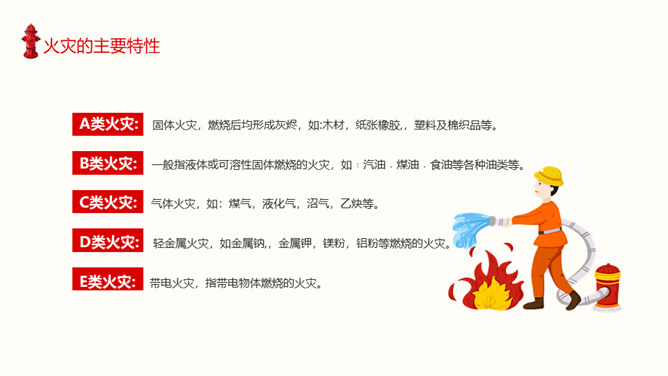 预防火灾消防安全培训PPT模板_第4页PPT效果图