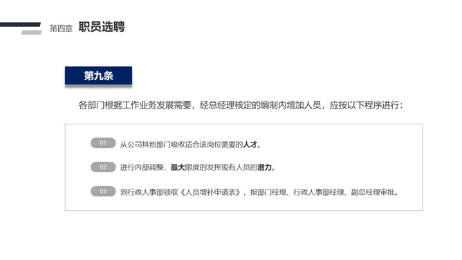人事管理制度培训PPT模板_第6页PPT效果图