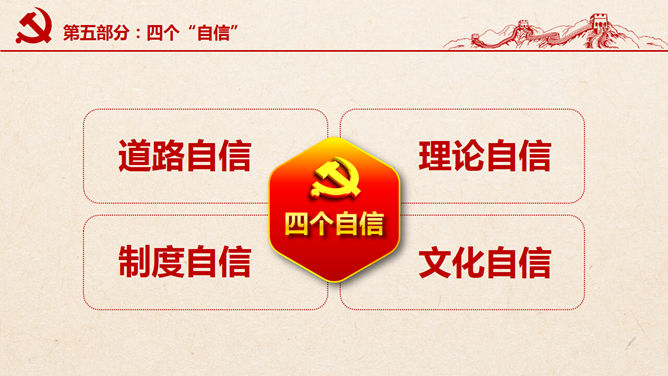 不忘初心继续前进PPT模板_第12页PPT效果图