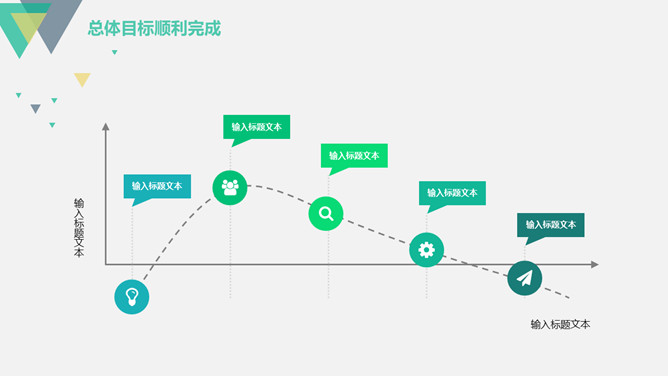 清新简约工作总结报告PPT模板_第3页PPT效果图