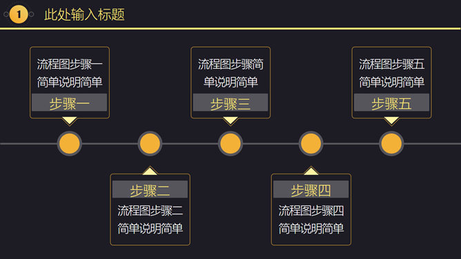 黑金质感工作汇报PPT模板_第6页PPT效果图