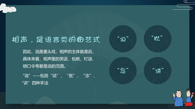 相声文化艺术基础知识介绍PPT模板_第3页PPT效果图