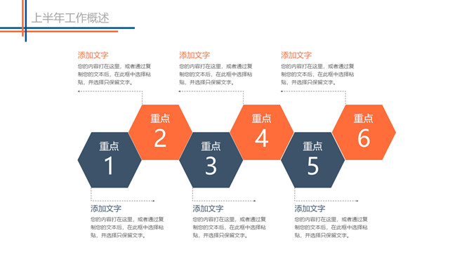 上半年总结下半年计划PPT模板_第5页PPT效果图