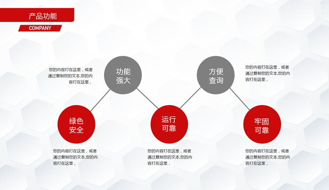 红色大气实用商务通用PPT模板_第14页PPT效果图