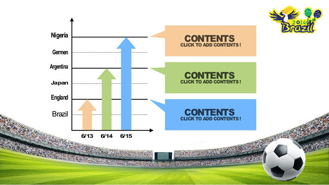 世界杯足球赛场PPT模板_第6页PPT效果图
