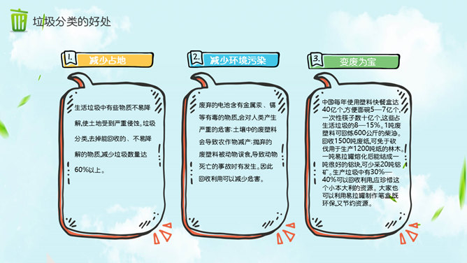 垃圾分类变废为宝PPT模板_第15页PPT效果图