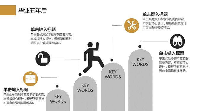 实用大学生职业生涯规划PPT模板_第15页PPT效果图