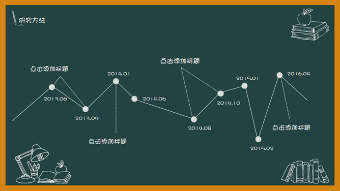 创意黑板论文答辩PPT模板_第8页PPT效果图