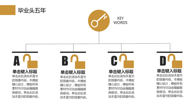 实用大学生职业生涯规划PPT模板_第14页PPT效果图