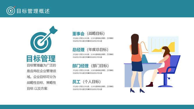 目标管理SMART原则PPT模板_第5页PPT效果图