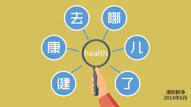 获奖PPT作品:健康去哪儿了_第0页PPT效果图
