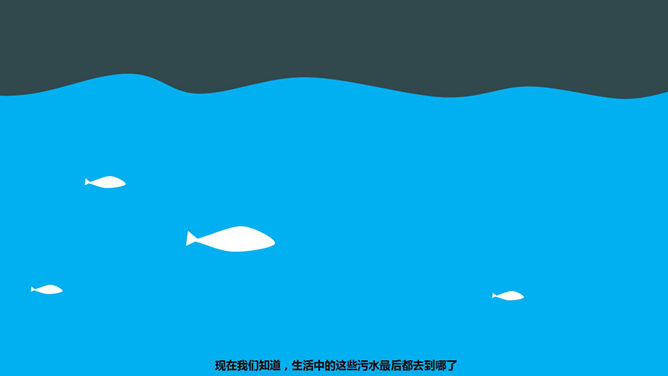 获奖PPT作品:污水去哪儿了_第12页PPT效果图
