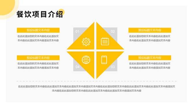 美食餐饮项目招商PPT模板_第4页PPT效果图