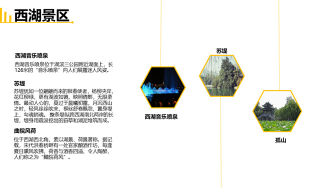 杭州旅游旅行日记PPT模板_第4页PPT效果图