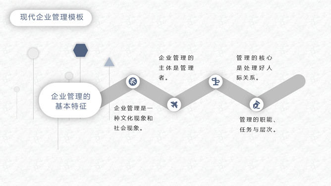 简洁企业管理培训课件PPT模板_第8页PPT效果图