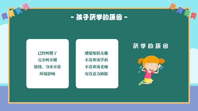 让孩子爱上学习家长会PPT模板_第5页PPT效果图