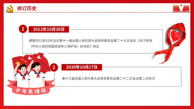 未成年人保护法解读班会PPT模板_第4页PPT效果图