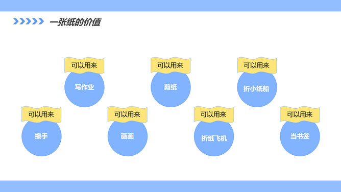 勤俭节约从我做起班会PPT模板_第4页PPT效果图